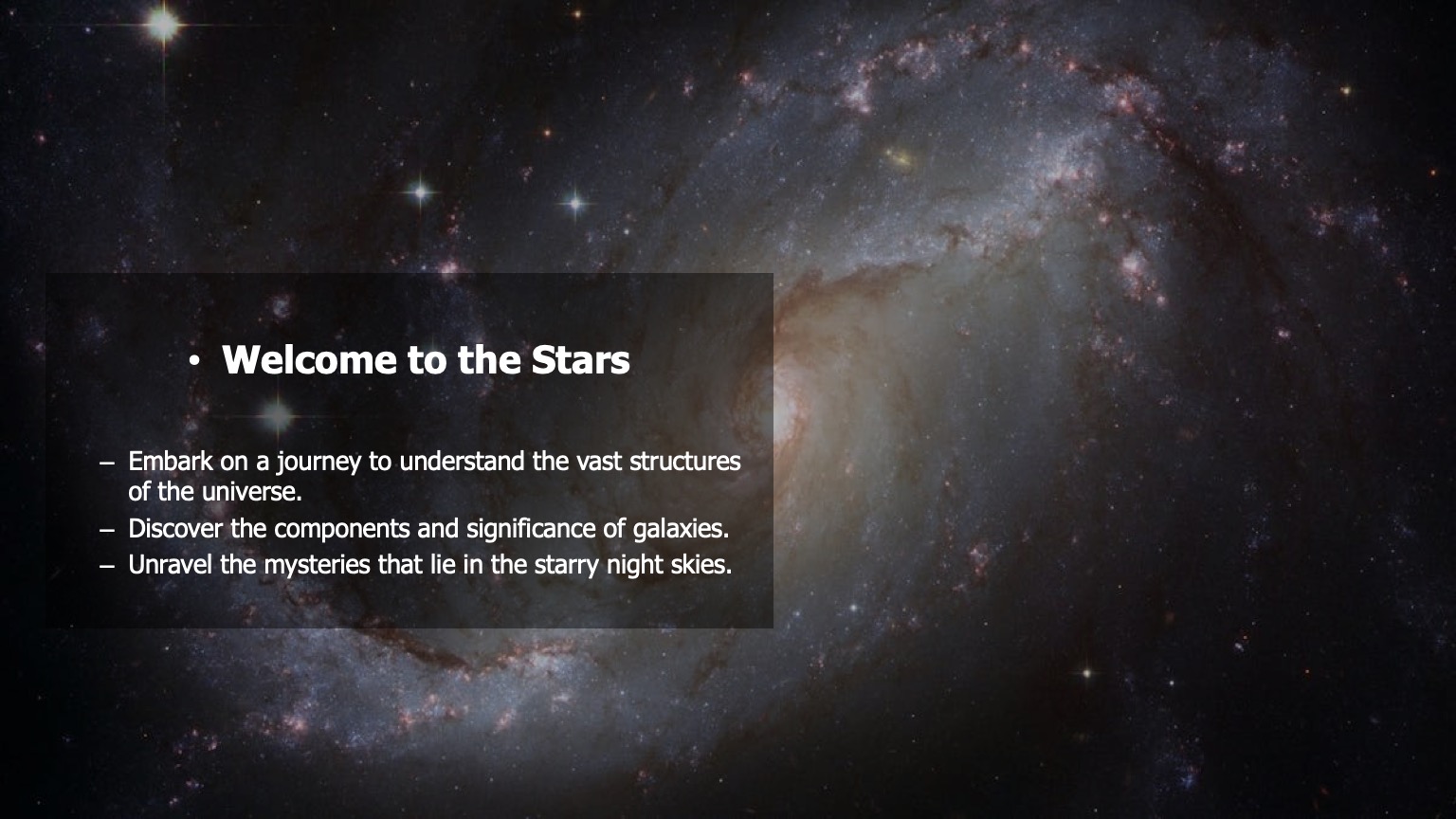 Sample Presentation Page