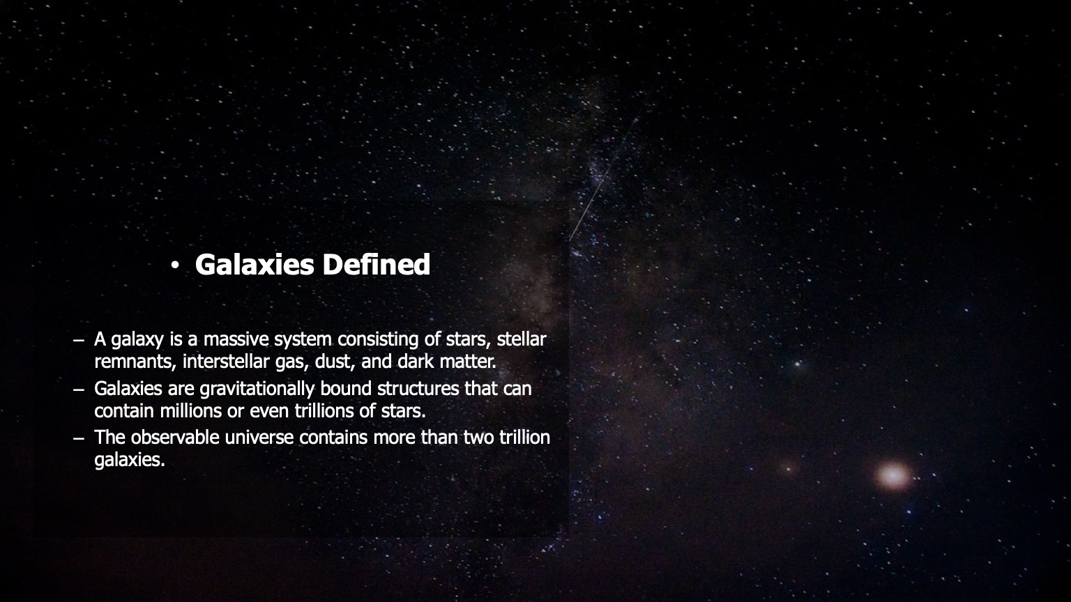 Sample Presentation Page