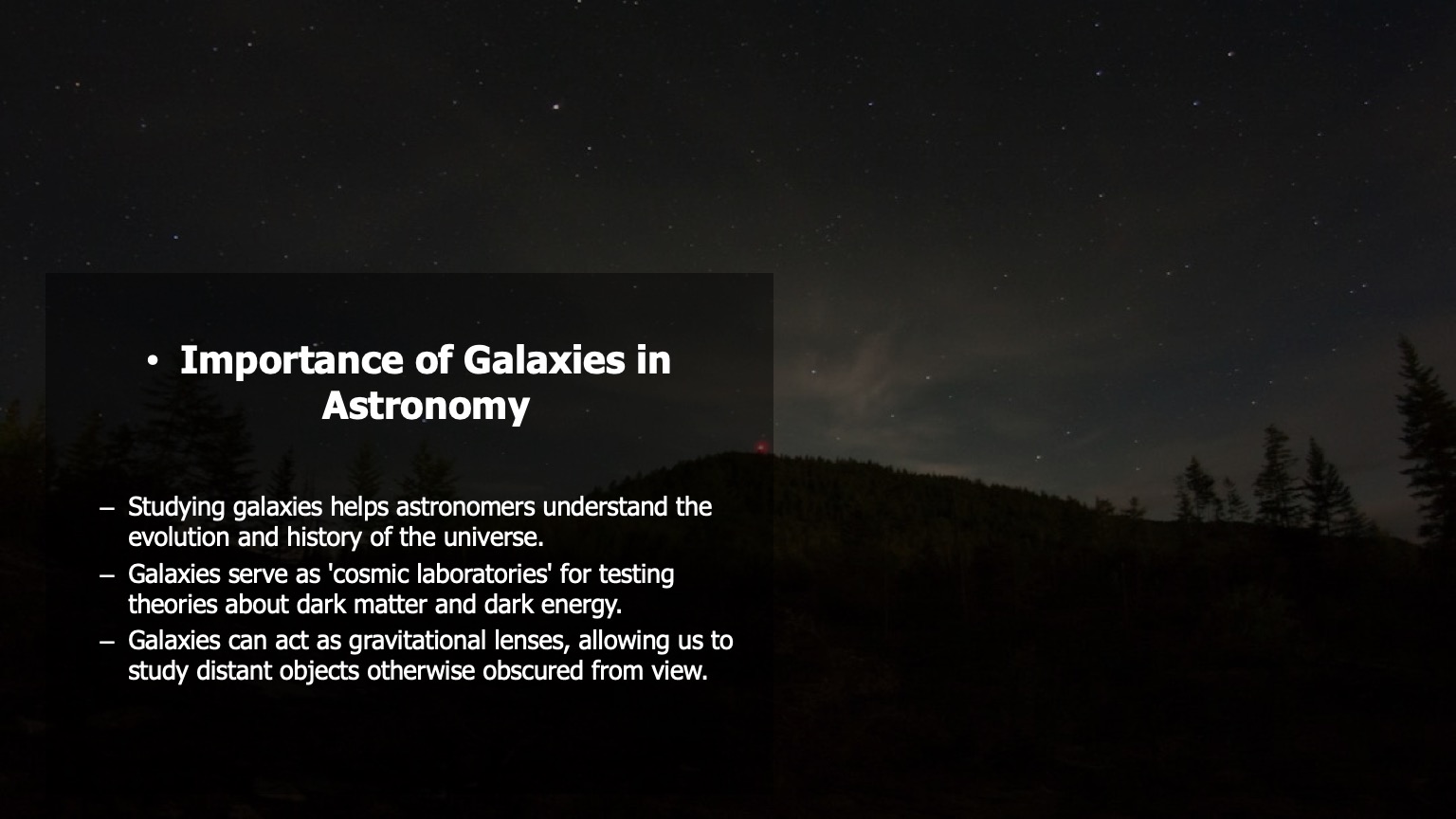 Sample Presentation Page