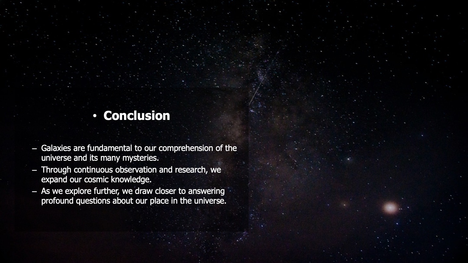 Sample Presentation Page